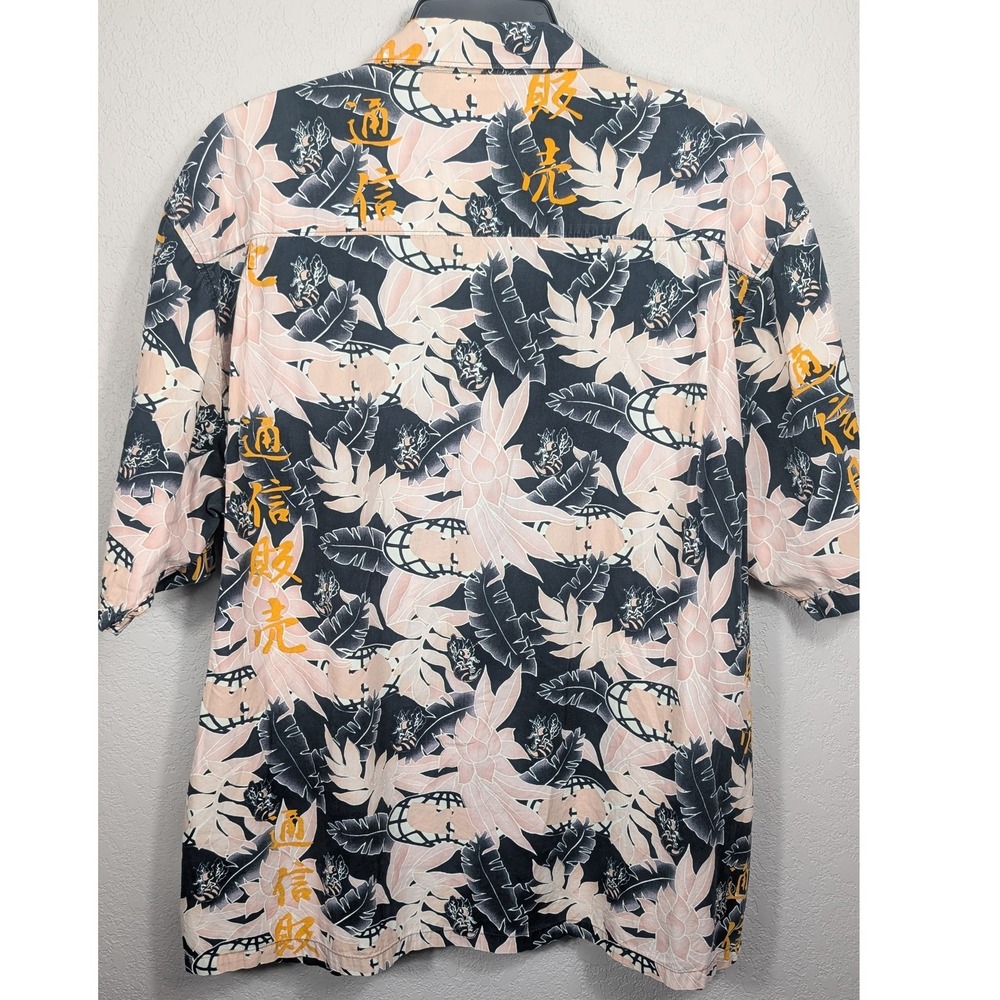Wu Wear Vintage 90s Men's Tropical Killer Beez Button Up Shirt Size 2xl Wu Tang View 3